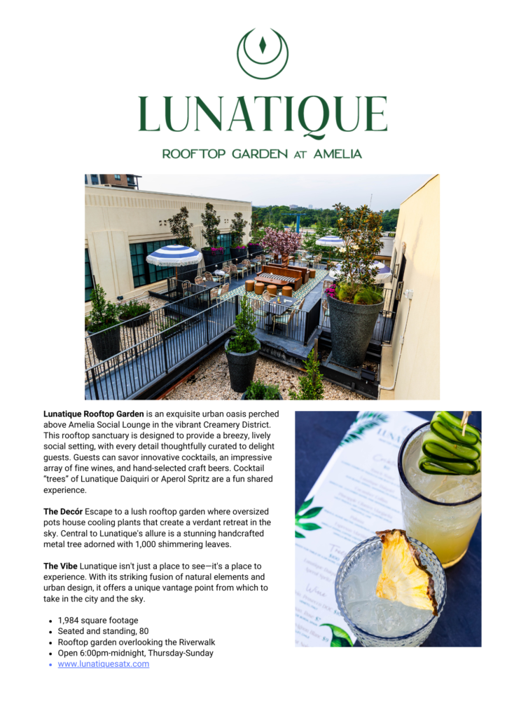 Lunatique at The Creamery Press Kit