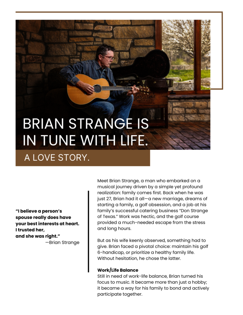 Brian Strange Article Pitch